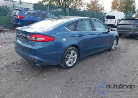 2018 Ford Fusion Hybrid Se z USA, uszkodzony, nr VIN 3FA6P0LU1JR272259